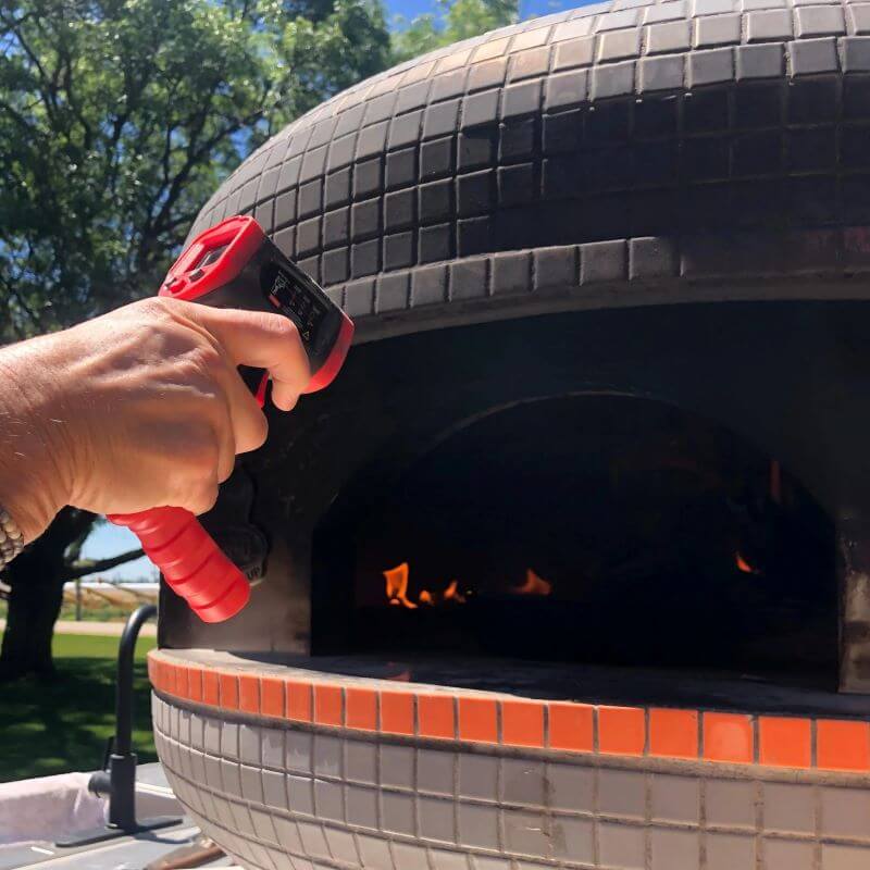WPPO infrared thermometer measuring oven