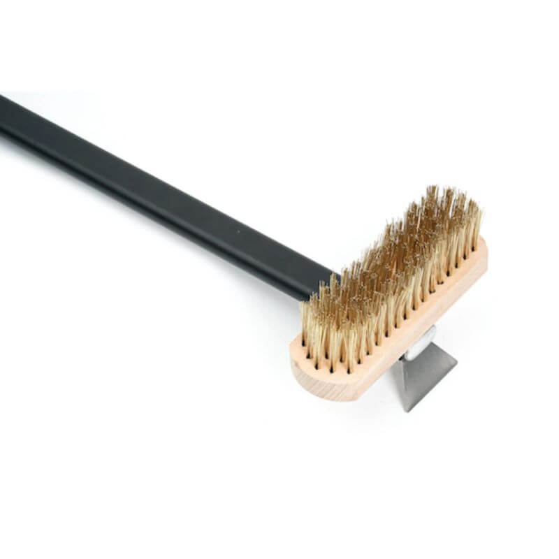 WPPO Pizza Oven Stone Cleaning Brush white background