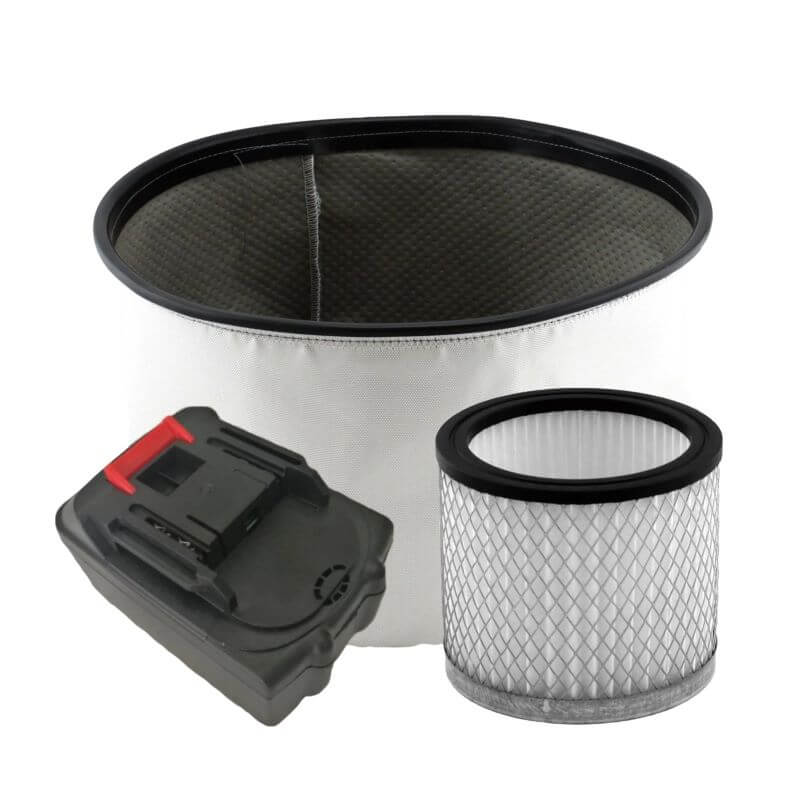 WPPO Ash Vacuum refresh kit together white background