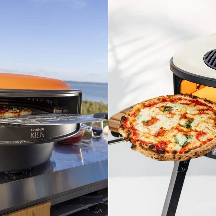 Everdure Kiln vs Gozney Arc pizza oven side by side comparison
