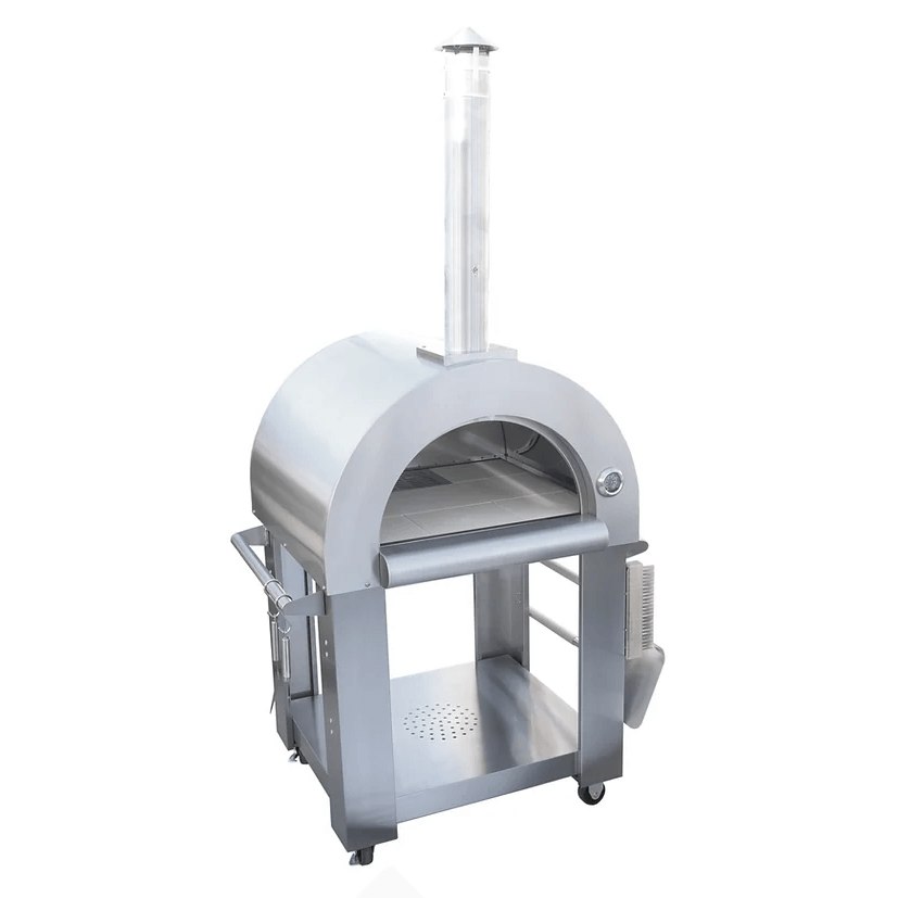 Kokomo Grills Wood Fired Outdoor Pizza Oven open front view