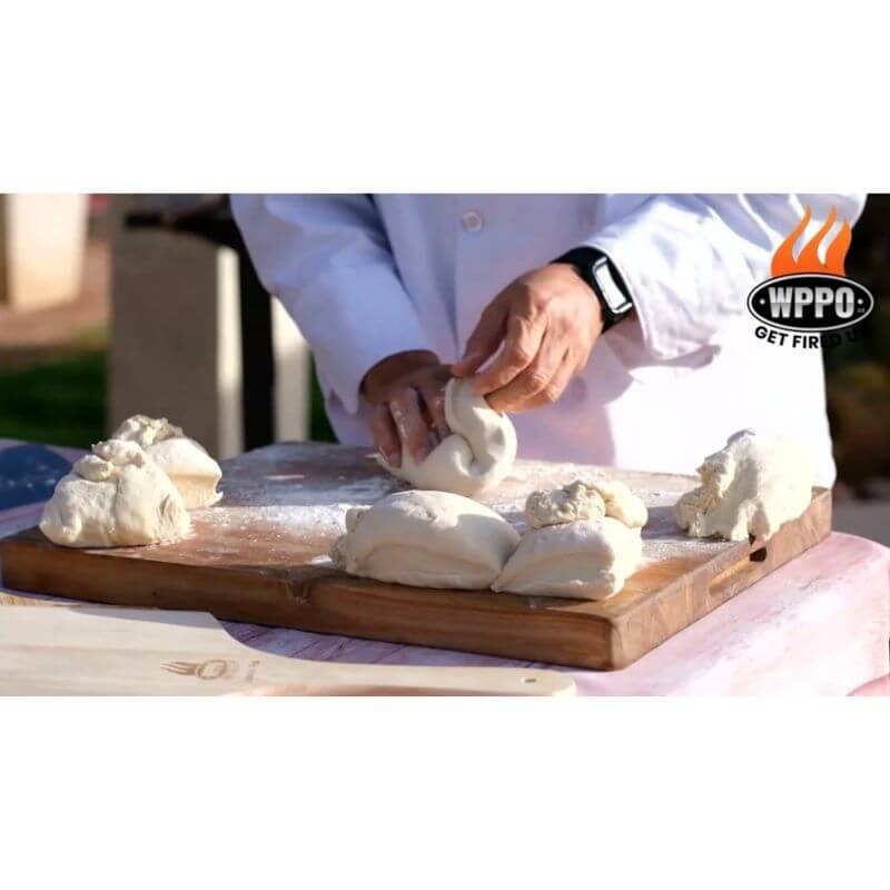 WPPO Artisan Style Pizza Dough Mix kneeding dough