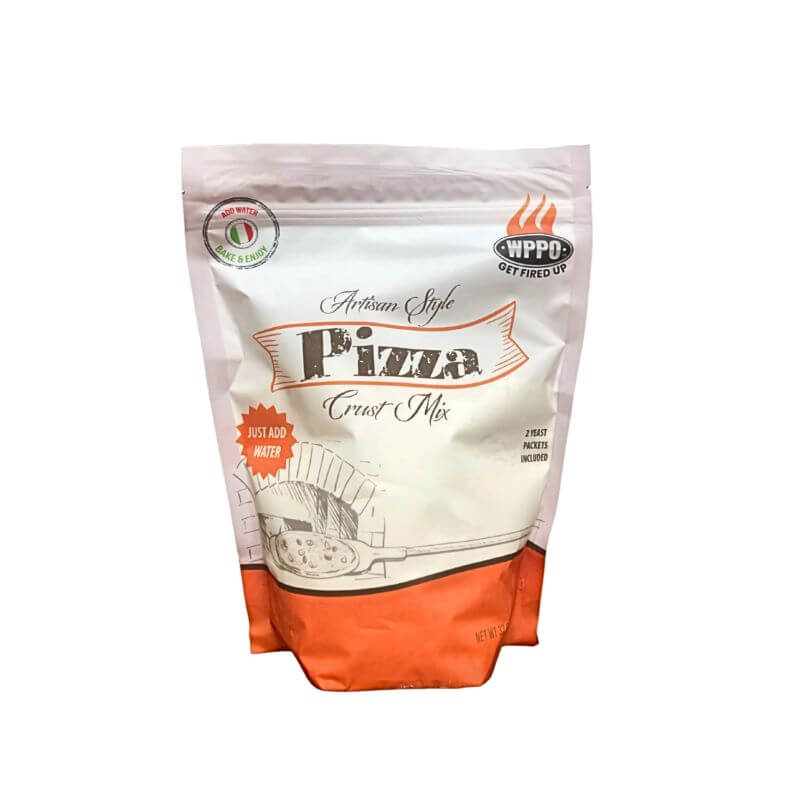 WPPO Artisan Style Pizza Dough Mix bag with white background front