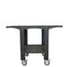 Black cart for WPPO Karma 25 wood fired pizza oven