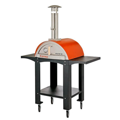 WPPO Karma 25 pizza oven on cart