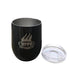 WPPO Cold and Hot Beverage Tumbler with lid removed on white background