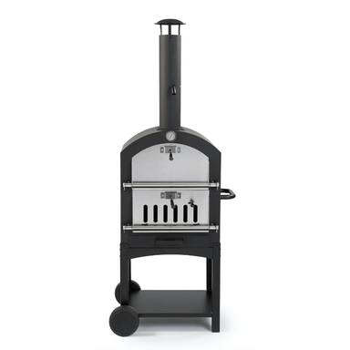 WPPO Wood Fired Garde Pizza Oven on white background