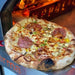 Removing cooked pizza from WPPO pizza oven