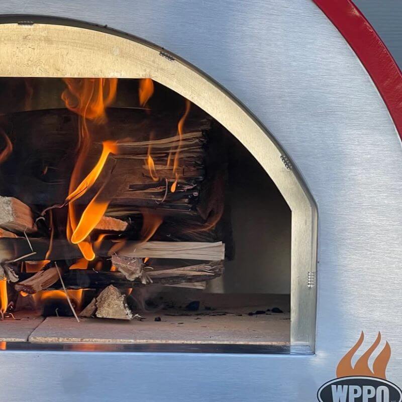 WPPO Kiln dried pizza oven wood in oven